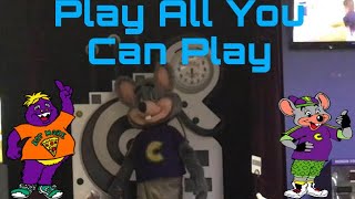Play All You Can Play (Chuck E. Cheese Tupelo Mississippi Play All You Can Play (Chuck E. Cheese Tupelo Mississippi