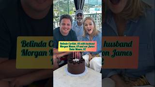 Wonderful pictures of the star Belinda Carlisle with her son Time flies cute