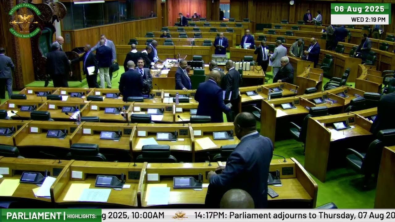 PARLIAMENT SITTING | 06th  August, 2025 (Day 6)