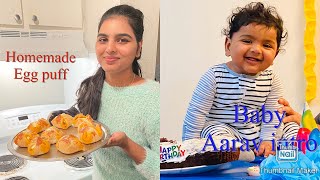 AV Family Vlogs II Homemade Puff Pastry II Telugu Vlogs in USA