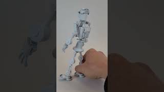 튜닝타임즈강좌 김두영 강사님의 K-robot Porject K-로봇 프로젝트 No.01 Mr. Zaturi 미스터 자투리 색칠 작업중