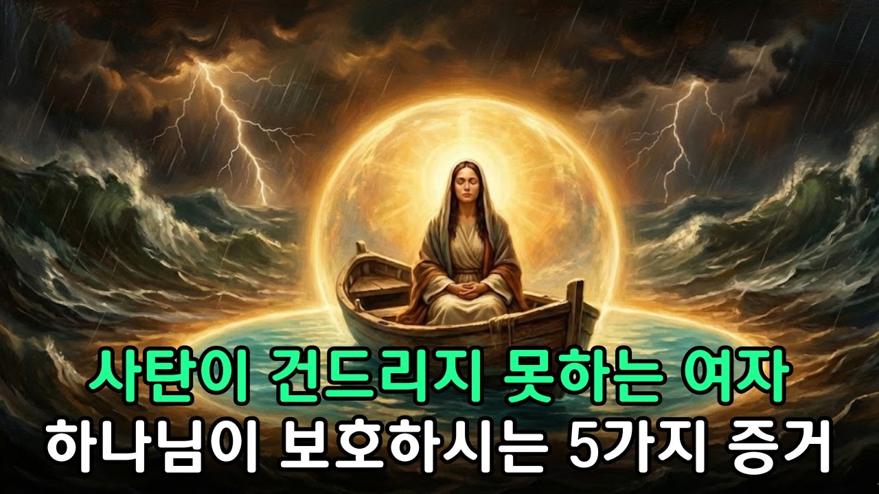 하나님께 선택받은 여성에게만 나타나는 5가지 놀라운 보호의 증거