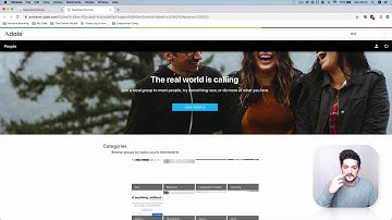 Meetup clone - no-code tutorial (Intro)
