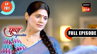 Investment For Swara | Pushpa Impossible | Ep 701 | Full Episode | 2 Sep 2024