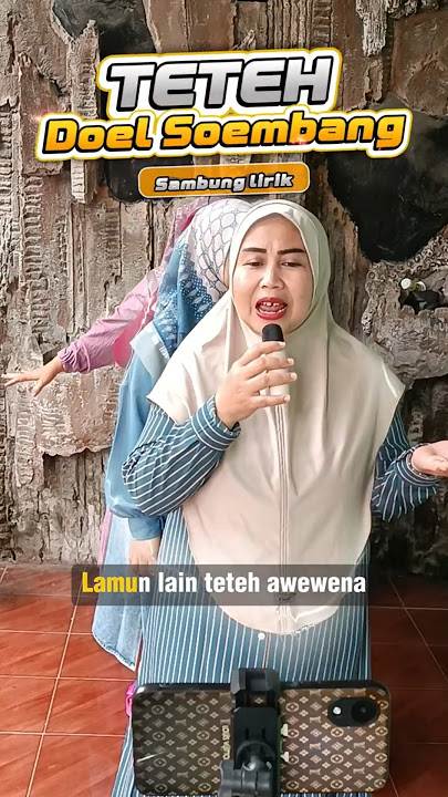 KARAOKE SAMBUNG LIRIK LAGU | Teteh - Doel Soembang