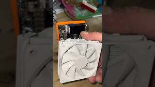Bitaxe Miner cooler upgrade #btc #bitcoin #mining #crypto #bitaxe