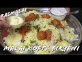 Rasmalai Recipe - Veg Paneer Kofta Biryani Recipe - Malai Kofta Biriyani  -  How to make Rasmalai