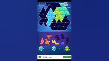 Block triangle puzzle Expert level 54