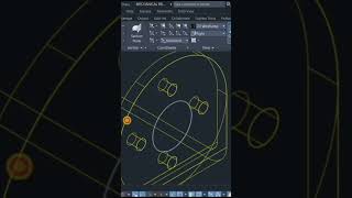 3D-моделирование в AutoCAD: #МеханическийКронштейн