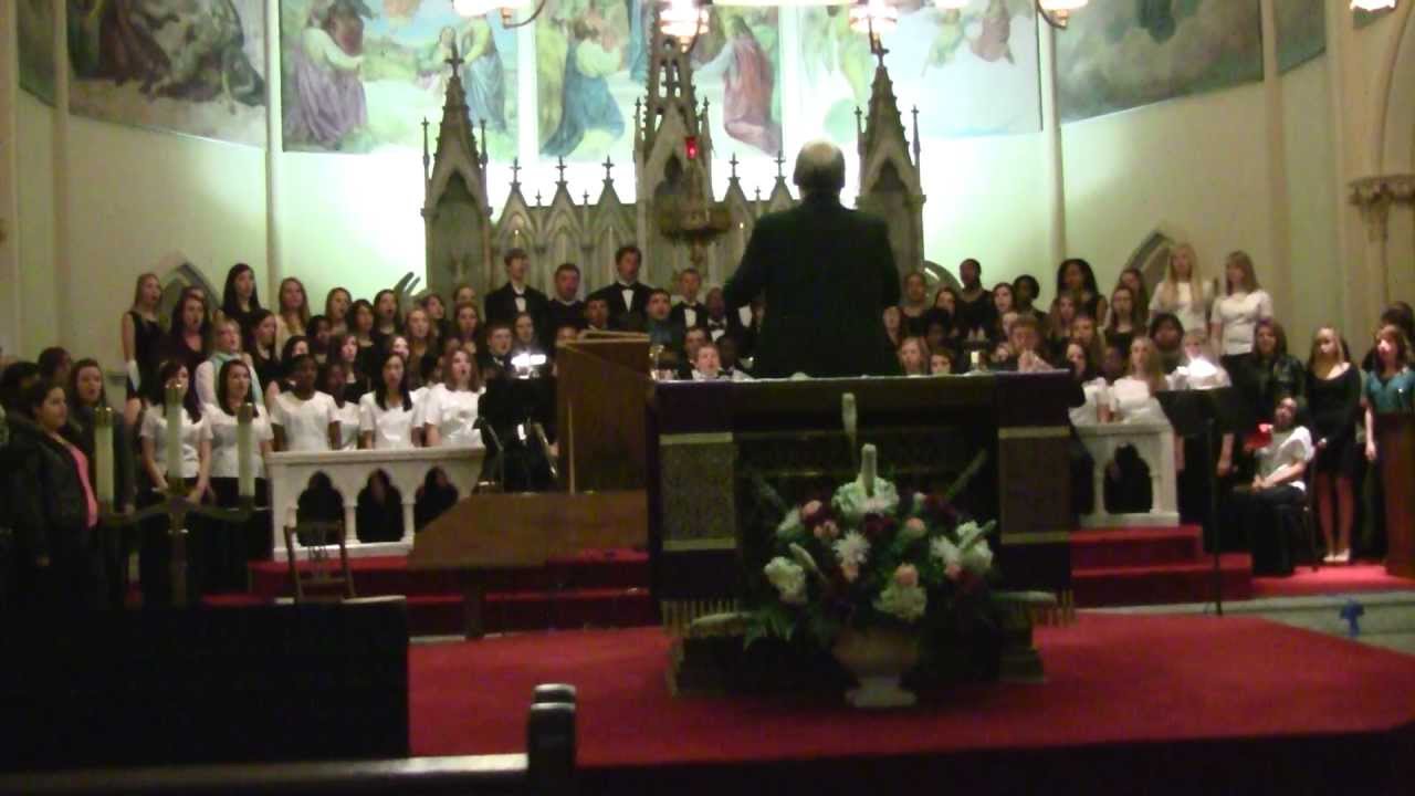 "Joy To The World" performed by the Western Branch High School Chorus