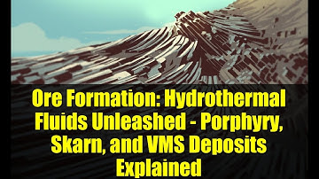 Ore Formation: Hydrothermal Fluids Unleashed - Porphyry, Skarn, and VMS Deposits Explained