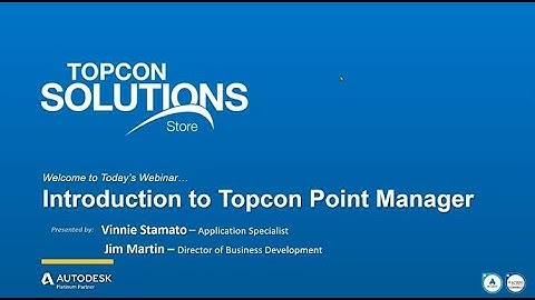 Topcon Point Manager