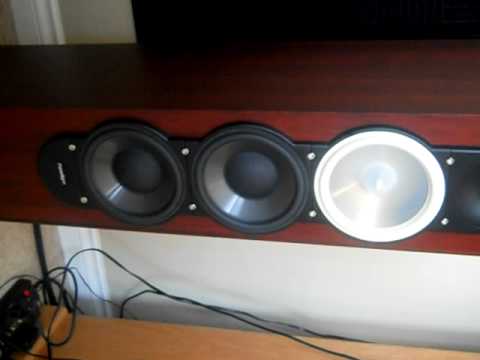 my paradigm monitor 9's v.6 playing 