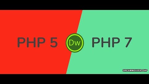 Mise à jour Dreamweaver PHP 5 sur PHP7+ : Créer, lire, supprimer, et modifier  avec Mysqli  RESOLU