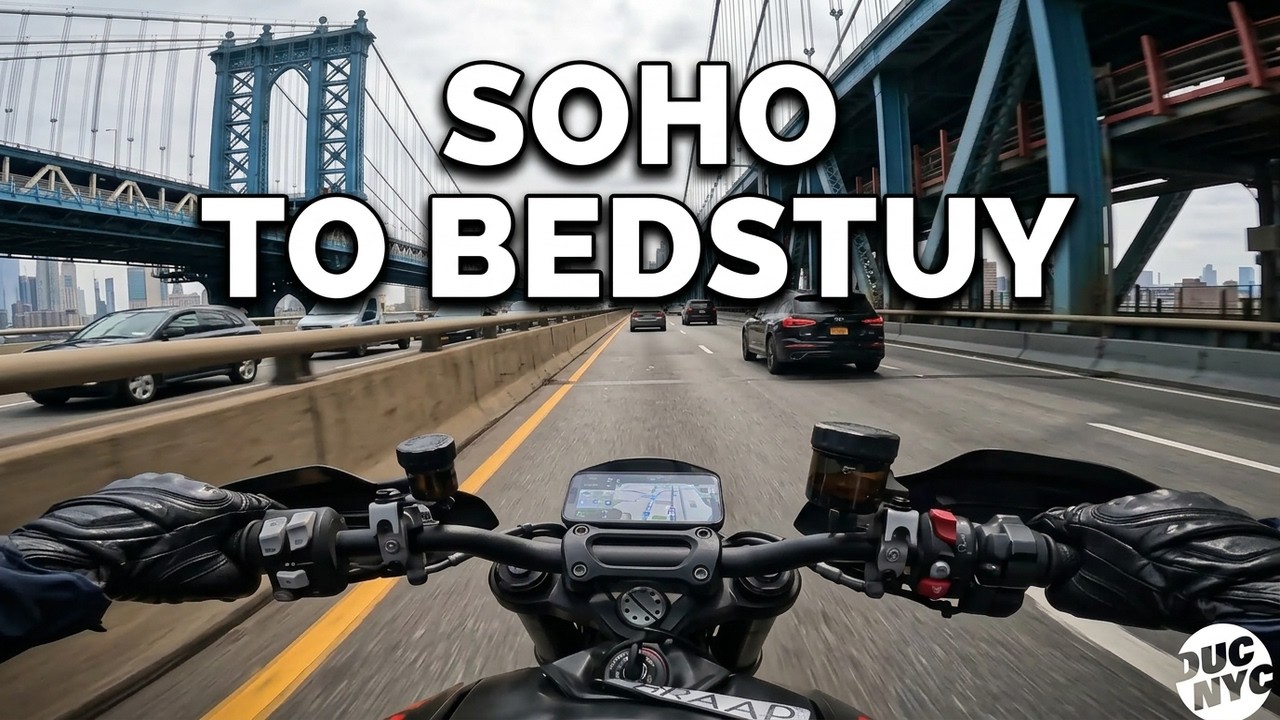 SOHO, Manhattan to Bedstuy, Brooklyn Ride - problems and solutions
