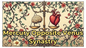 Mercury Opposite Venus Synastry​ - Spirit Schema