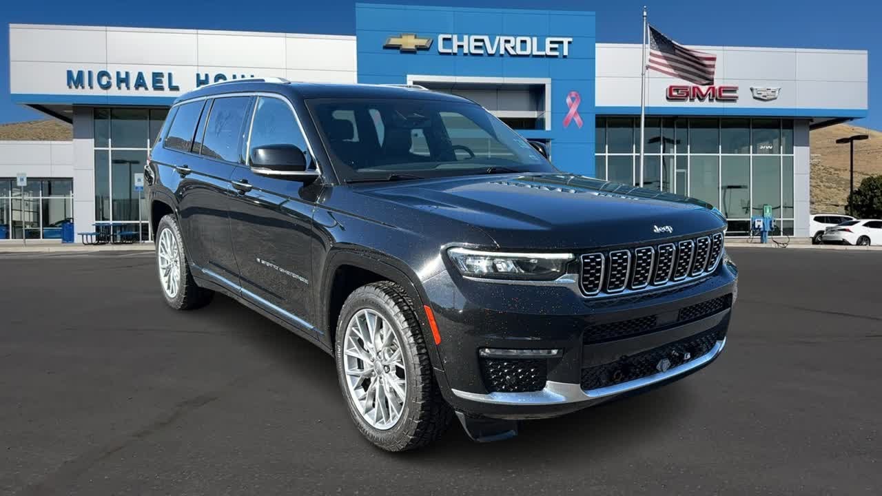 2022 Jeep Grand Cherokee L Summit NV Carson City, Reno, Fernley, Lake Tahoe, Northern Nevada