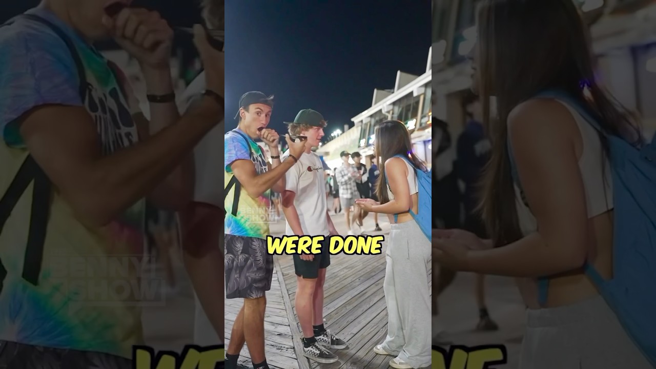 He breaks up with her ON THE SPOT😮