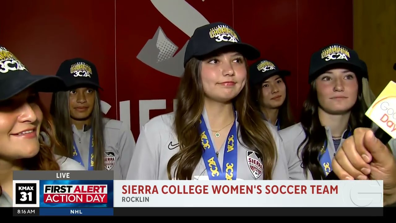Sierra College Women's Soccer Team Captures 2025 3C2A State Championship!