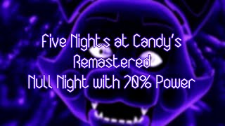 FNaC Remastered - Null Night with 70% Power Greenrun