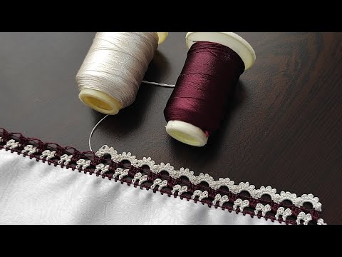 İp koparmadan sıralı tığ oyası modeli/ crochet / tığ oyaları / häkelmuster / puntilla /handknitting