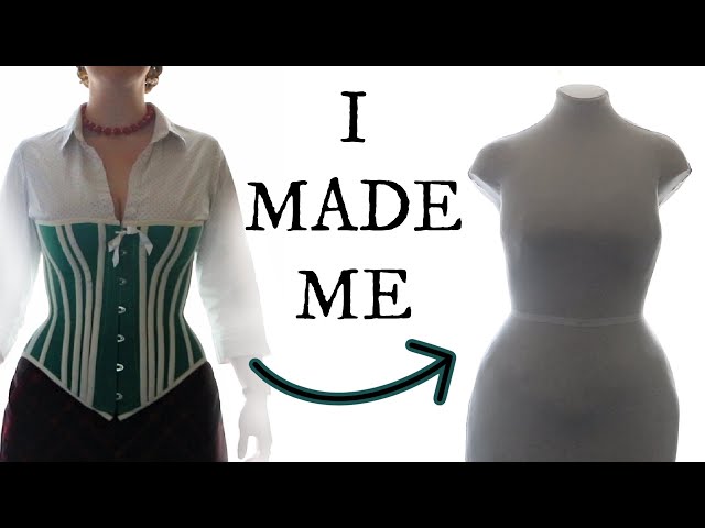 DIY Dress Form // Copying My Corseted Form for Victorian Dress Sewing