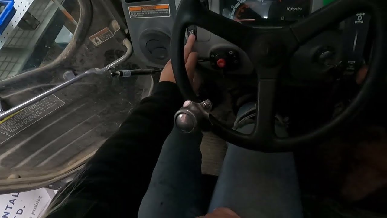 Kubota RTV Sprayer Controls