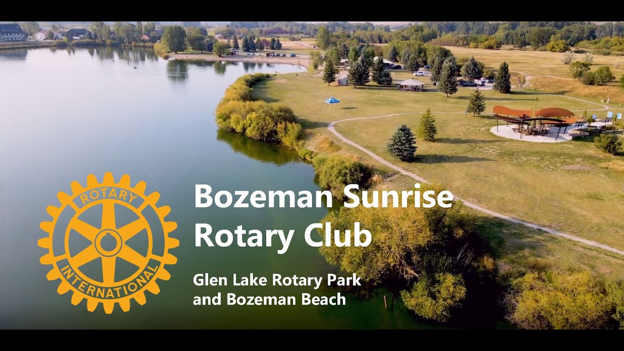 Glen Lake Rotary Park - Aerial View Sept 2021 (4K)
