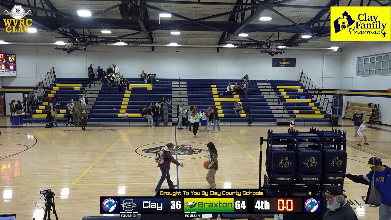 Boys High School Basketball: Braxton County Eagles @ Clay County Panthers