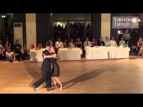 Kostas Nikolaidis & Vassia Thanopoulou 1/3, SUNNY TANGO FESTIVAL 2013. CAFE DOMINGUEZ