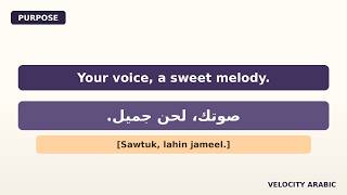 Learn Arabic in 10 Minutes | Purpose Phrases Every Beginner NEEDS to Know! (هدف)
