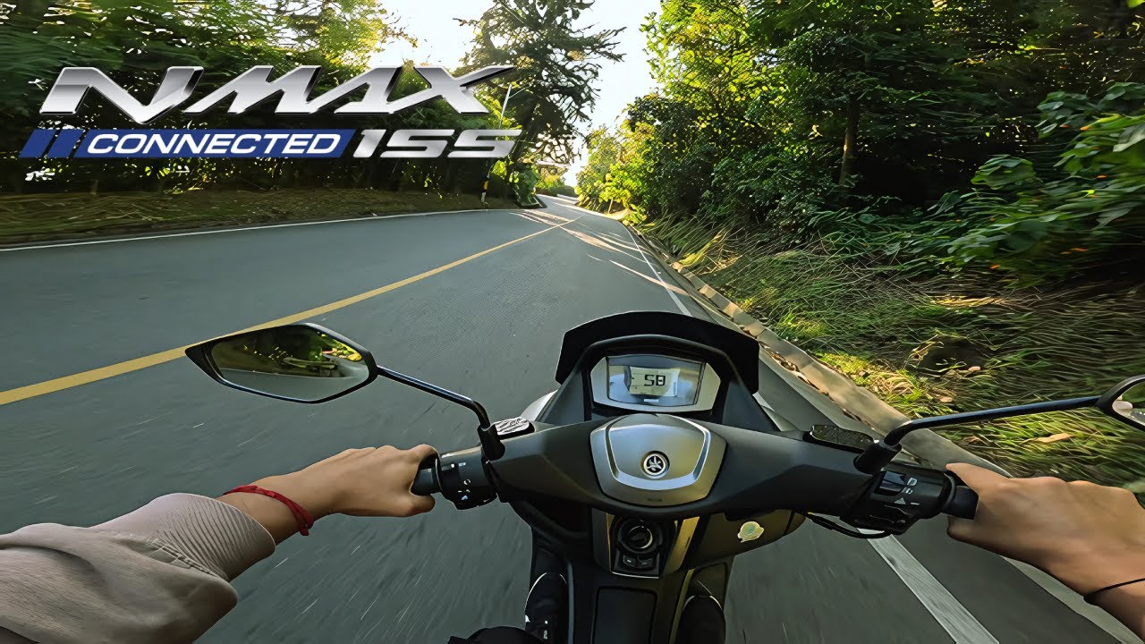 Yamaha Nmax connected (2025) | Prueba de manejo [POV DRIVE] | Power passion 4K