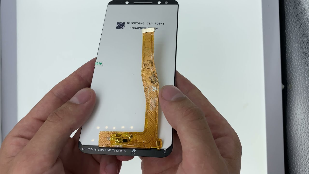 Видеообзор - Дисплейный модуль Alcatel Onetouch 3X Jewelry (2018) OT-5058, 5058A черный - Vibro+