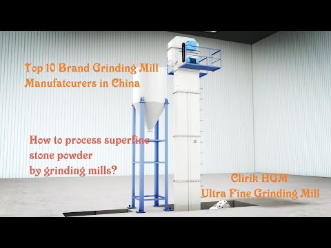 ultra fine powder grinding mill machine working principle superfine minerals processing equipment