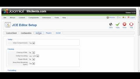 Joomla How To: Installing a new text editor in Joomla 1.5 - The JCE Editor. www.MyJoomlaCast.com