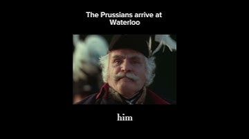 Blücher arrives at Waterloo   #napoleon #waterloo #napoleonicwars #history #oldfilms