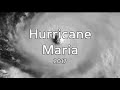 The Track of Hurricane Maria (2017)