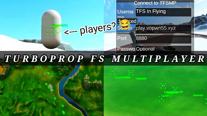 New Turboprop Flight Simulator Multiplayer