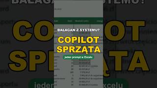 Brudny eksport z systemu? Copilot sprząta w Excelu #shorts