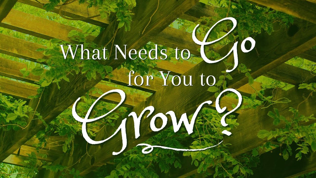 Rhythms "What Needs to Go for you to Grow" Lead Pastor Connor