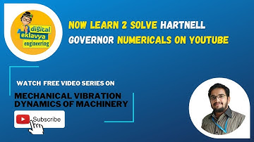 3. DOM/MV l Hartnell Governor Numerical (Part3)