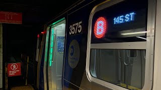 IND Subway: R211A (B) Express Train Ride from Brighton Beach to 145th Street 