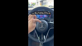 Celebrity Did you guys know about this feature on the new E-Class? Net Worth