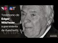 Testimonio de Edgar Wildfeuer, superviviente de Auschwitz. Encuentro con centros educativos.