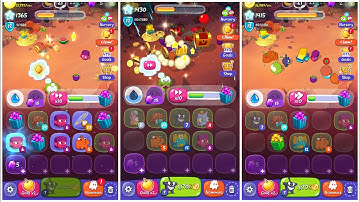 OM NOM MERGE FUNNY GAME #38  | KIDS GAME ON ANDROID/IOS