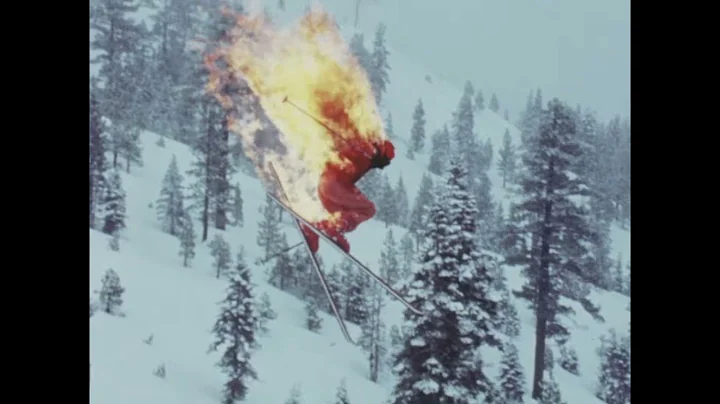 thrillseekers glenn wurtele burning ski jump 1973