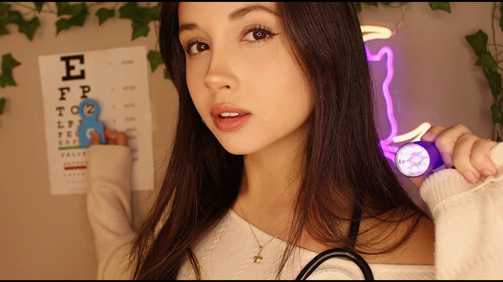 Soft Spoken ASMR Eye Exam 👀 Personal Attention for Sleep