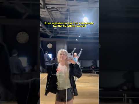 Rosé updates on