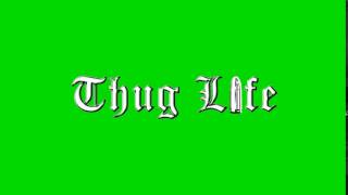 Thug Life Text Green Screen Hd Chroma Key Hd