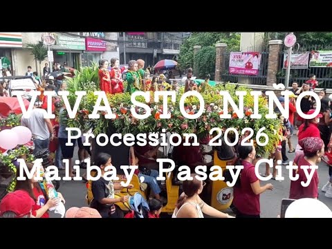 Viva Pit Senyor, Sto Niño Viva Procession 2026 | Malibay, Pasay City